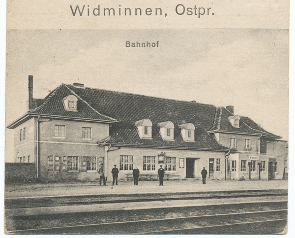 Widminnen, Bahnhof