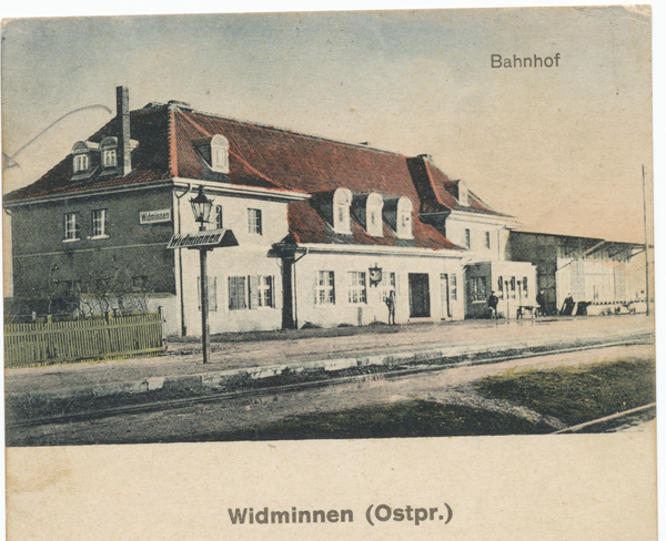 Widminnen, Bahnhof