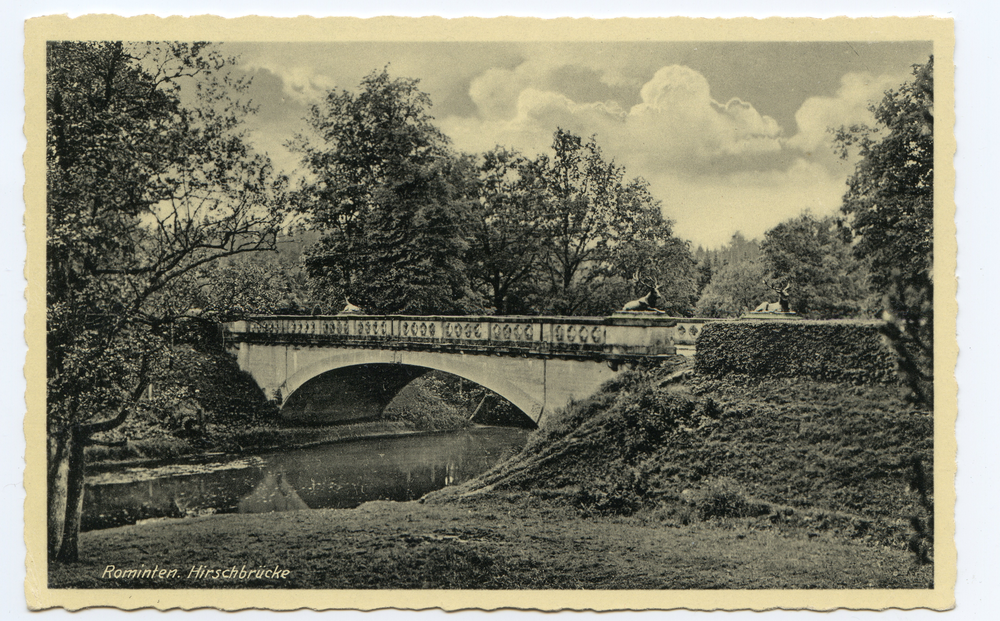 Jagdhaus Rominten, Hirschbrücke