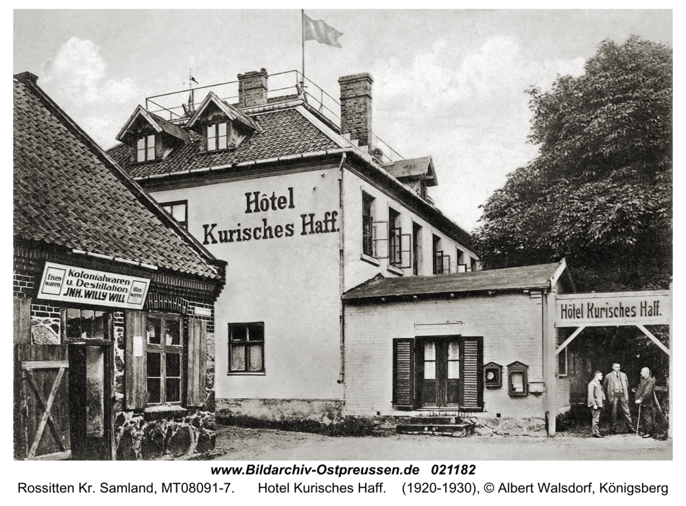 Rossitten Kr. Samland, Hotel Kurisches Haff