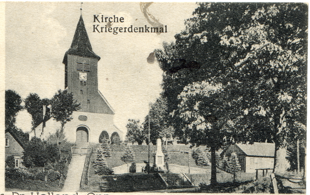 Schmauch, Kirche und Kriegerdenkmal