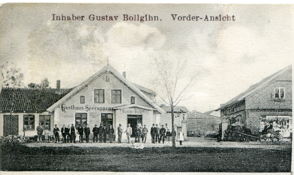 Seerappen, Gasthaus Gustav Bollgihn, Vorder-Ansicht