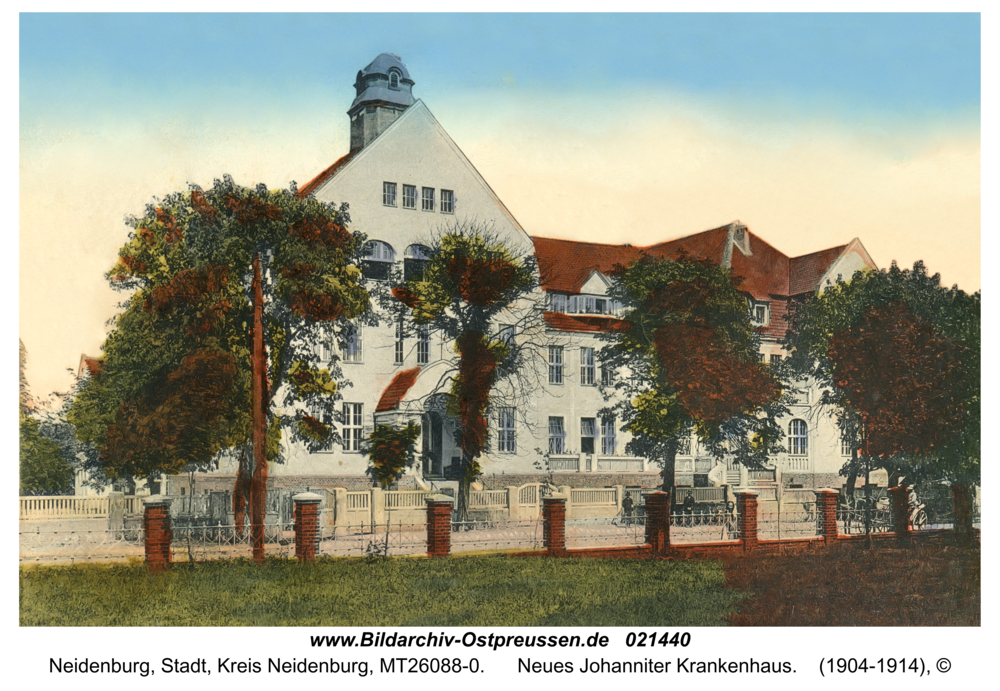 Neidenburg, Neues Johanniter Krankenhaus