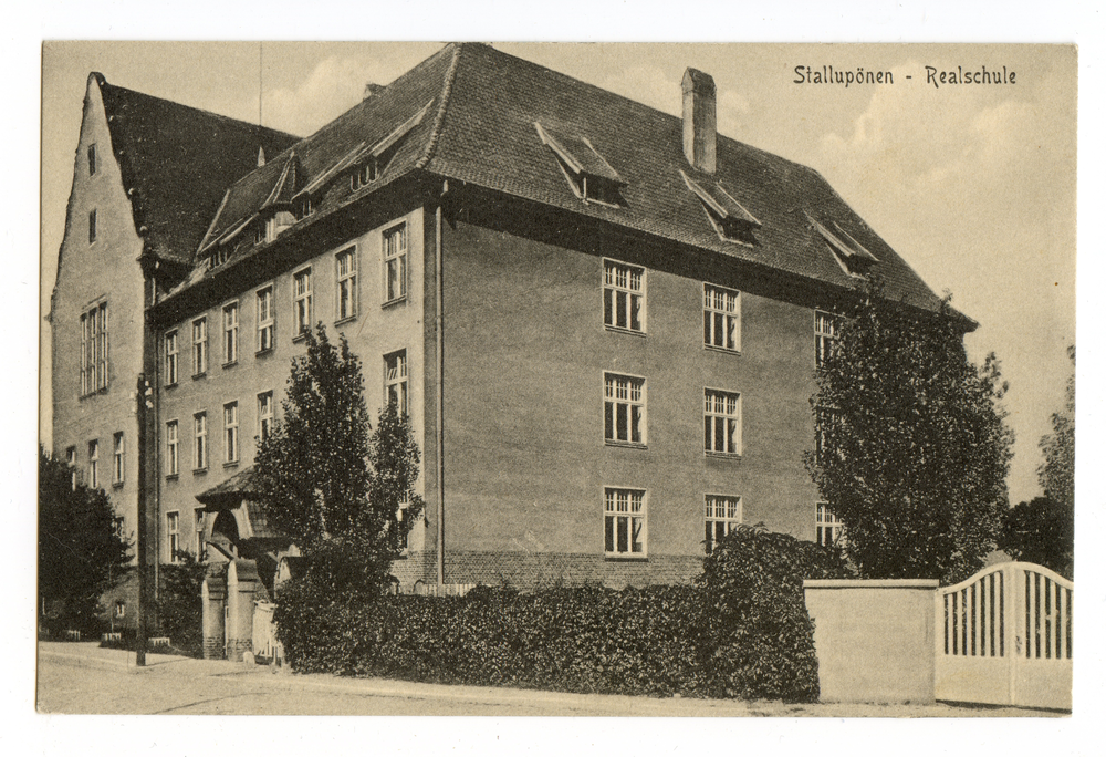 Stallupönen, Heinrich-Maria-Jung-Straße, Realschule