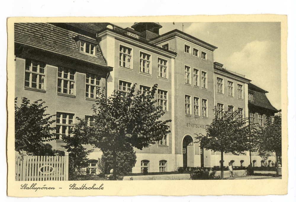 Stallupönen, Schulstraße, Stadtschule