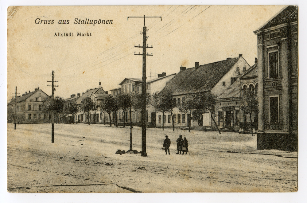 Stallupönen, Altstädtischer Markt, Westseite