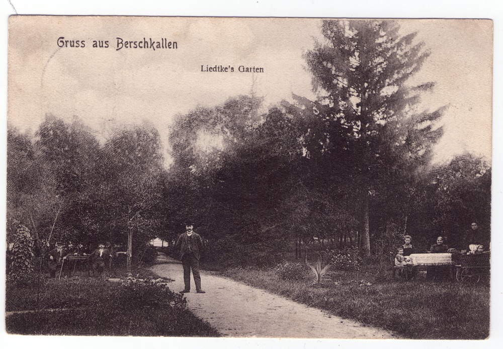 Gruß aus Berschkallen, Liedtkes Garten