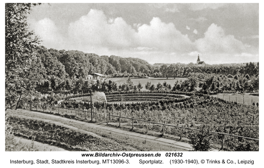 Insterburg, Sportplatz