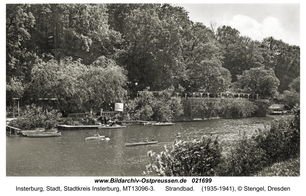 Insterburg, Strandbad