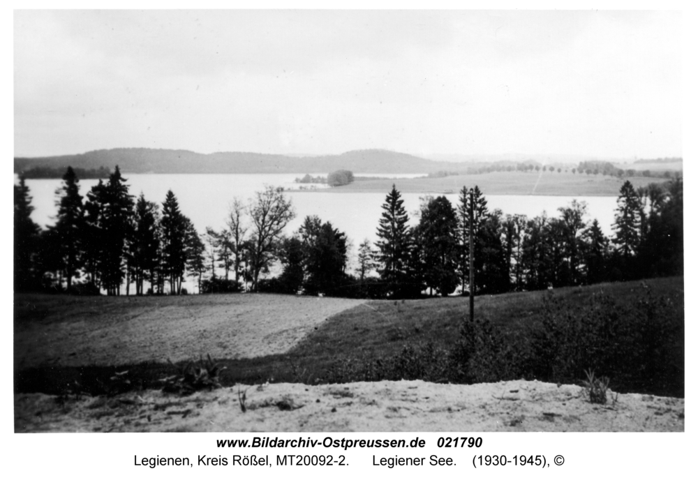 Legienen Kr. Rößel, Legiener See