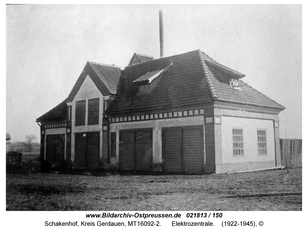 Schakenhof, Elektrozentrale
