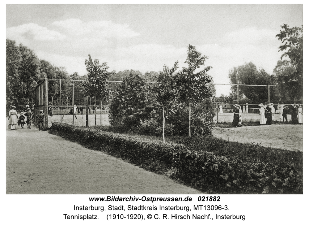 Insterburg, Tennisplatz