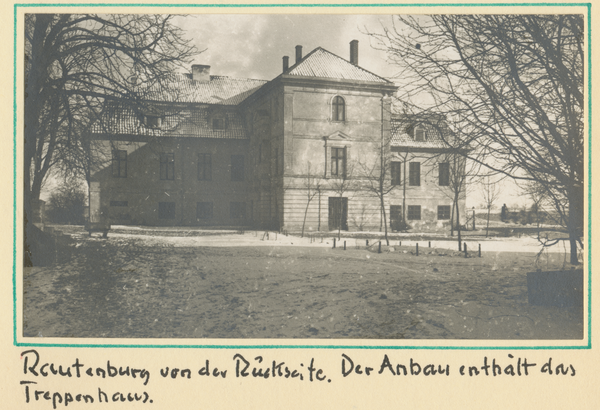 Rautenburg, Schloss von der Rückseite