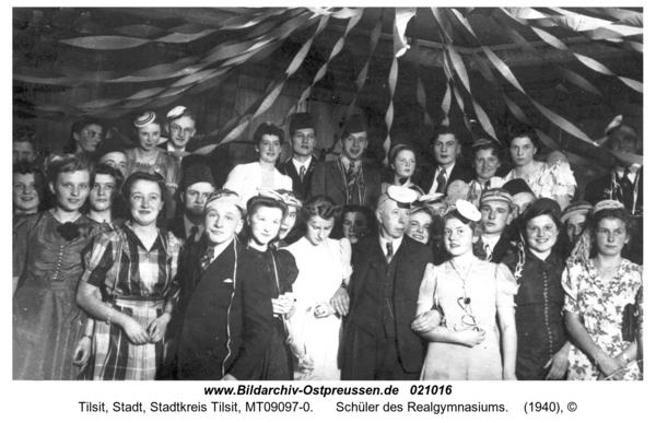 Tilsit, Schüler des Realgymnasiums