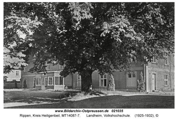 Rippen, Landheim, Volkshochschule