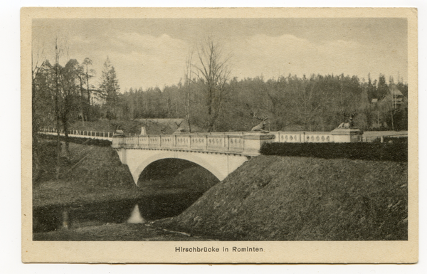 Jagdhaus Rominten, Hirschbrücke