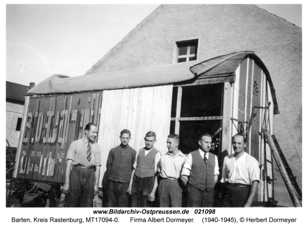 Barten, Firma Albert Dormeyer