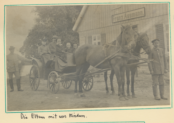 Tawellenbruch, Familie Oberförster Meyer in Tawellningken