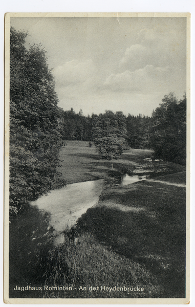 Jagdhaus Rominten, An der Heydenbrücke