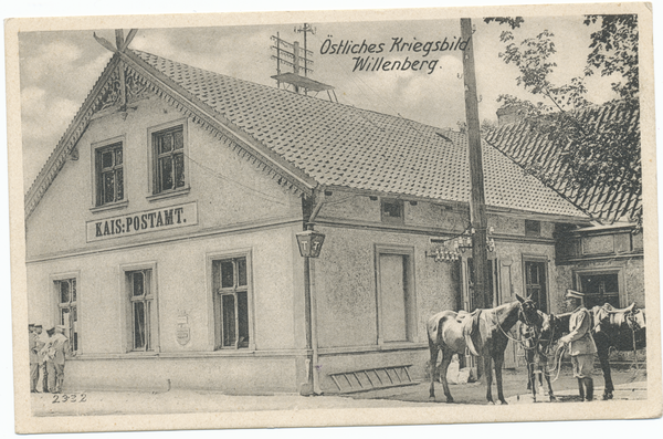 Willenberg Kr. Ortelsburg, Kaiserliches Postamt