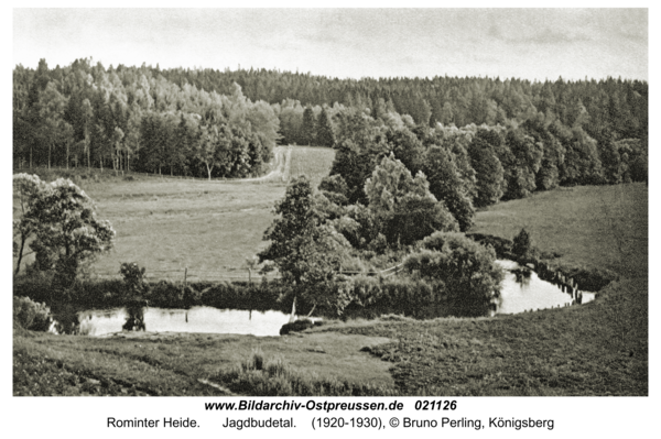 Rominter Heide, Jagdbudetal