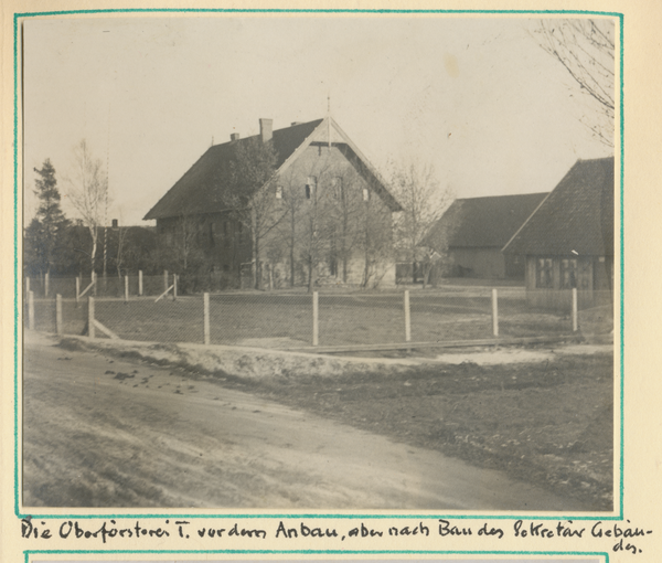 Tawellenbruch fr. Tawellningken, Oberförsterei vor dem Anbau