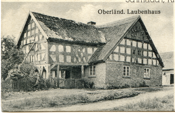 Schmauch, Oberländisches Laubenhaus