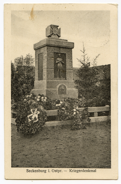 Seckenburg, Kriegerdenkmal