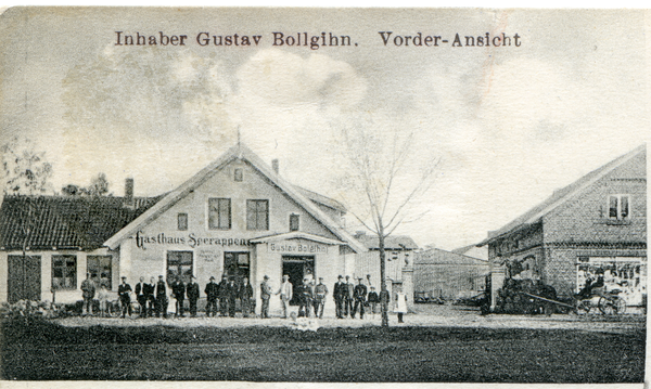 Seerappen, Gasthaus Gustav Bollgihn, Vorder-Ansicht