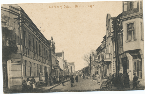 Willenberg Kr. Ortelsburg, Kirchenstraße