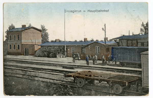 Groß Skaisgirren Kr. Elchniederung, Hauptbahnhof