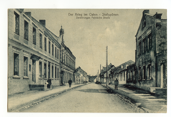 Stallupönen, Polnische Straße, Zerstörungen