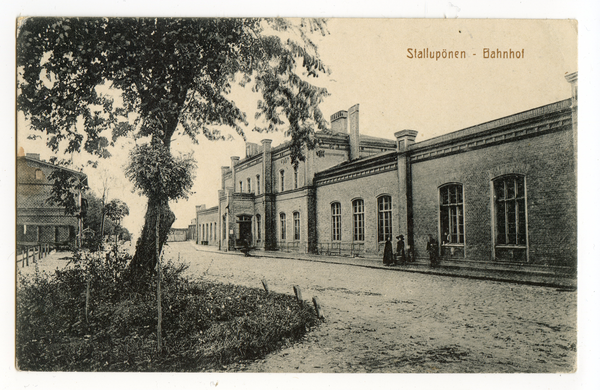 Stallupönen, Bahnhof, Straßenseite