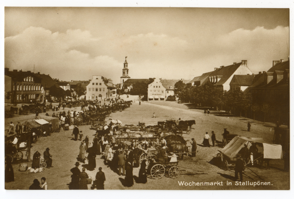 Stallupönen, Altstädtischer Markt, Wochenmarkt