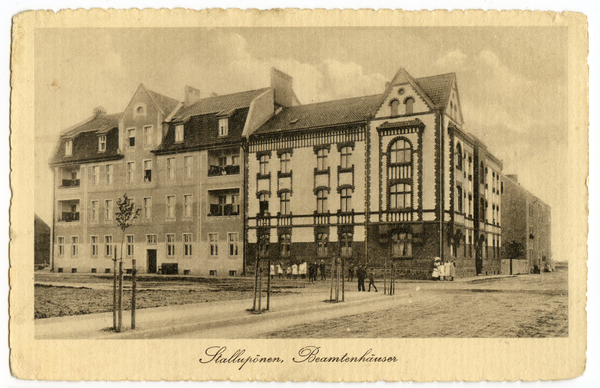 Stallupönen, Werwathstraße, Beamtenhäuser