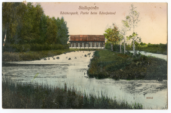 Stallupönen, Schützenpark, Schießstand