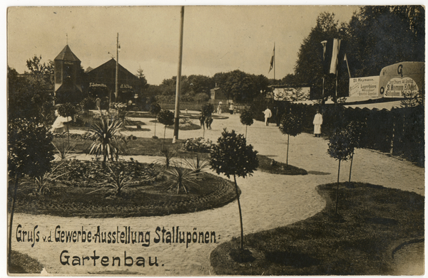 Stallupönen, Gewerbe-Ausstellung, Gartenbau