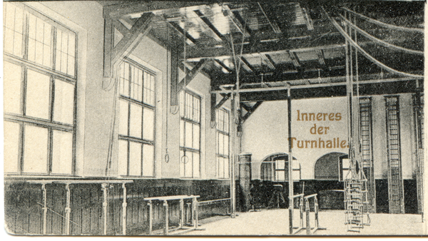 Stallupönen, Heinrich-Maria-Jung-Straße, Realschule, Turnhalle, Innenaufnahme