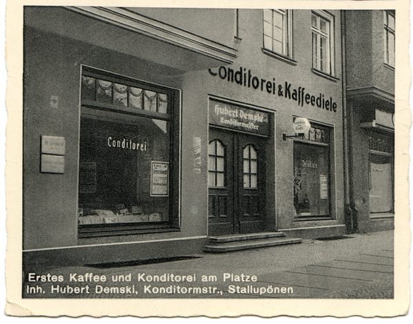 Stallupönen, Goldaper Straße, Kaffee und Konditorei Demski