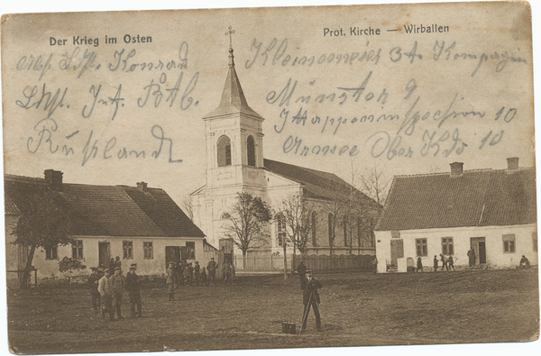 Grenzregionen außerhalb Ostpreußens, Wirballen (östlich von Eydtkuhnen), Protestantische Kirche
