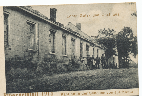 Wisborienen nach dem Russeneinfall, Eders Guts- u. Gasthaus