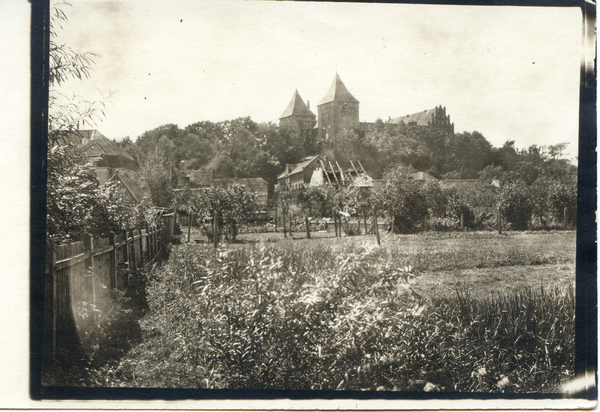 Neidenburg, Blick auf das Schloss