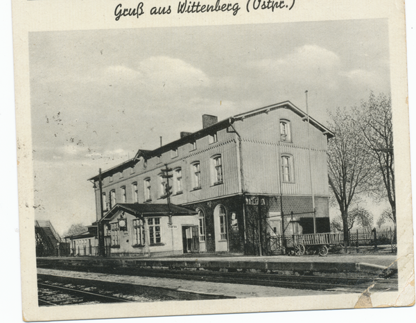 Wittenberg Kr. Preußisch Eylau, Bahnhof