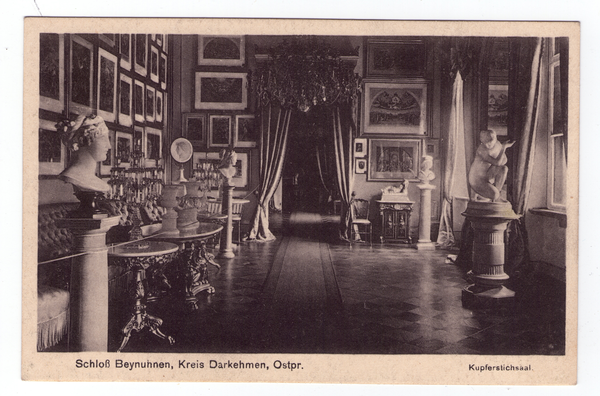 Klein Beynuhnen, Schloß, Kupferstichsaal