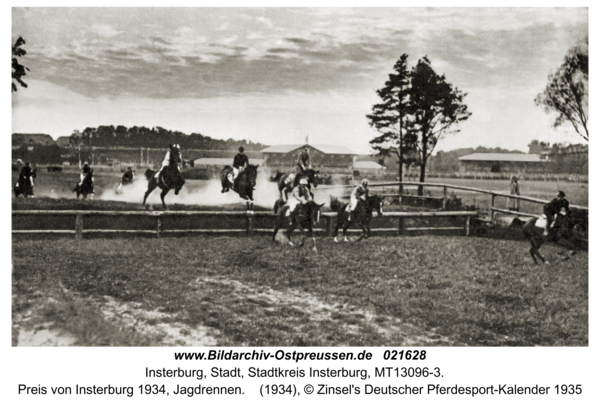 Insterburg, Preis von Insterburg 1934, Jagdrennen