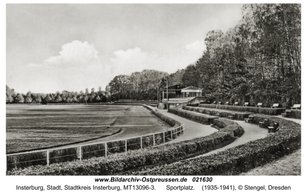Insterburg, Sportplatz