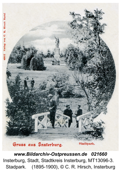 Insterburg, Stadpark