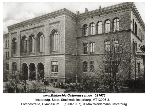 Insterburg, Forchestraße, Gymnasium