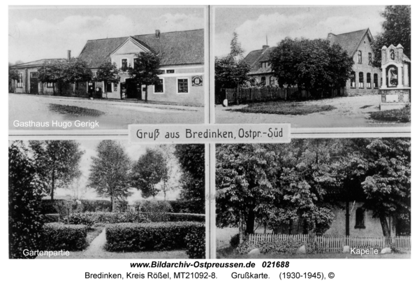 Bredinken, Grußkarte