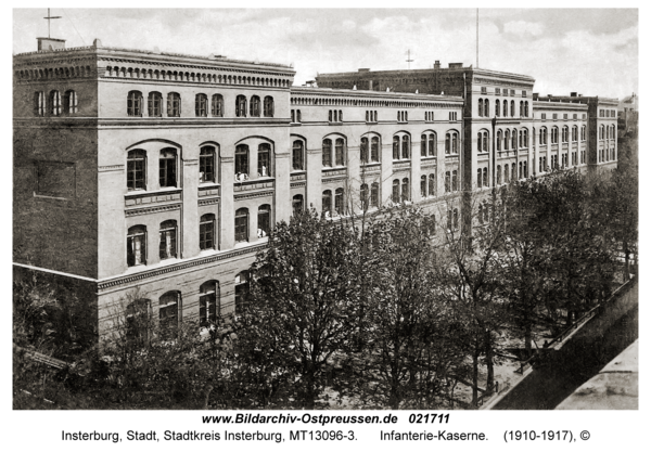 Insterburg, Infanterie-Kaserne